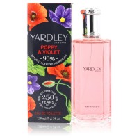 Yardley Poppy & Violet by Yardley London Eau De Toilette Spray 4.2 oz..