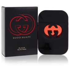 Gucci Guilty Black by Gucci Eau De Toilette Spray 2.5 oz..